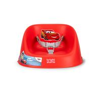 Disney Cars My Spot Easy-Clean Baby Booster Feeding Chair, 3-Point Harness, Washable