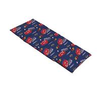 Disney Cars Navy & Red Preschool Nap Pad Sheet, Navy, Red, Yellow,