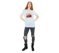 Disney Cars Piston Cup Champion Cotton Boyfriend T-Shirt In White White L