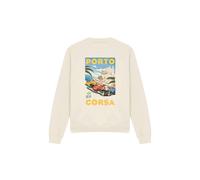 Disney Cars Porto Corsa Poster Sweatshirt, Natural Natural