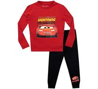 Disney Cars Pyjamas | Lightning Mcqueen Pyjamas for Kids | Snug Fitting Boys Pjs Red Age 2 to 3 Years