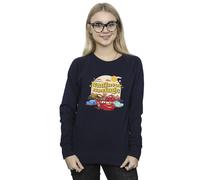 Disney Women's Cars Radiator Springs Group Sweatshirt in Navy | Size: Medium Disney Navy M