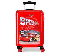 Disney Cars Speed Trails Hardside Carry-on Suitcase Red 38x55x20 cms
