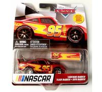 Disney Cars Stock Car Lightning McQueen Die-Cast Car New for 2024