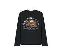 Disney Cars Tow Mater Retro Unisex Long Sleeve T Shirt, Black, XX-Large