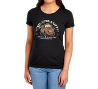 Disney Cars Tow Mater Retro Womens T Shirt, Black, XL