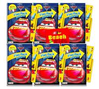 Disney Cars Ultimate Party Favors Packs -- Bundle Includes 6 Sets with Stickers Mini Coloring Books (Party Supplies)