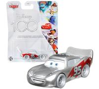 Disney Cars Vehicle Selection | 100 Years Edition | Cast 1:55 Cars | Mattel, DXV29N Cars 3 Single:Lightning McQueen
