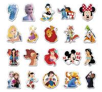 Disney Cartoon Character Fridge Magnets Set - 20 Pcs Mixed Classic Disney Refrigerator Magnets, Cute Home Kitchen Office Whiteboard Decor, Gift for Fans Boy Girl Adults