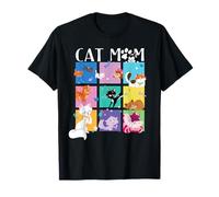 Disney "Cat Mom" Pet Parent Animated Disney Cats T-Shirt