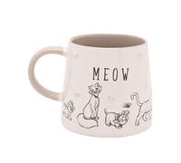 Disney Cats & Dogs Mug - Meow In White White