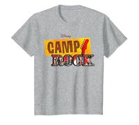 Disney Channel Camp Rock Series Logo T-Shirt, Youth, Heather Grey, 3T