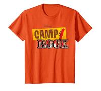 Disney Channel Camp Rock Series Logo T-Shirt, Youth, Orange, X-Small
