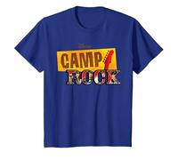 Disney Channel Camp Rock Series Logo T-Shirt, Youth, Royal Blue, Small