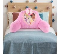 Disney Character Faux Fur Bed Rest, Princess Cushion Soft Plush Character Pillow With Carry Handle, Kids Bedroom & Lounge Support