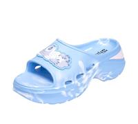 Disney Character Stitch Officially Licensed Women's Slides & Sandals - Lightweight and Water Resistant Footwear Water Shoes for Summer, Fashion, and Casual Wear, Blue, 8 UK