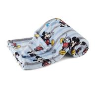 Disney Characters Flannel Fleece Baby Blanket - Soft & Cozy 30x40 Inches, Featuring Mickey Mouse, Minnie Mouse, Winnie The Pooh, and Dumbo