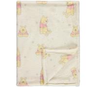 Disney Characters Flannel Fleece Baby Blanket - Soft & Cozy 30x40 Inches, Featuring Mickey Mouse, Minnie Mouse, Winnie The Pooh, and Dumbo