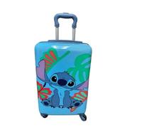 Disney Charcter 20" Hardshell Luggage - Boys and Girls Cute & Durable Hard-side Suitcase for Travel with Spinner Wheels 20"x12"x8", Stitch 20", Hard Luggage, 20" Hard Luggage