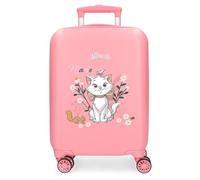 Disney Children's Hard case with 4 Wheels Side Combination Lock Made of ABS, a Rigid and Lightweight Material., Aristocats Marie, Cabin Suitcase