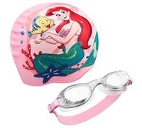 Disney Children's Swimming Goggles and Swimming Cap Set Anti-Fog UV Protection