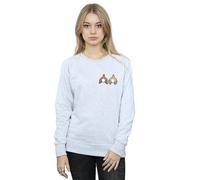 Disney Chip N Dale Backside Breast Print Sweatshirt In Grey Grey S