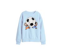 Disney Chip N Dale Football Kids Sweatshirt, Light Blue | Size: 12-13 Years Disney Light Blue 12-13 Years