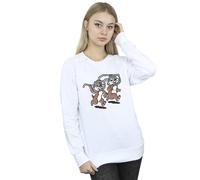 Disney Chip ´n Dale Glasses Sweatshirt In White White S