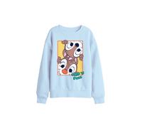Disney Chip 'N' Dale Peeking Box Kids Sweatshirt, Light Blue | Size: 5-6 Years Disney Light Blue 5-6 Years
