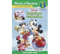 Disney Christmas Collection 3-In-1 Listen-Along Reader: Three Festive Tales: 3 Festive Tales With CD! (World of Reading)
