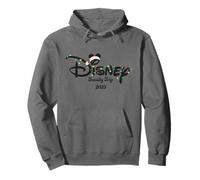 Disney Christmas Family Trip 2025 Mickey Lights Script Logo Pullover Hoodie