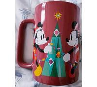 Disney Christmas Festive Holiday Large Mug (Mickey, Minnie, Pluto, Chip, Dale)