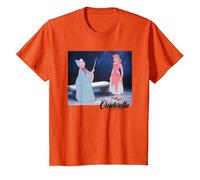 Disney Cinderella Anything is possible T-Shirt, Youth, Orange, 4T
