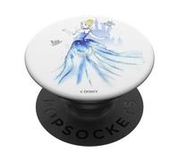 Disney Cinderella Birds & Castle Watercolor Art PopSockets Swappable PopGrip