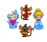 Disney Cinderella Dress It Up Novelty Buttons
