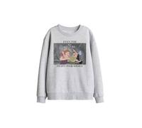 Disney Cinderella Even The Best Sisters With Anastasia & Drizella Kids Sweat in Light Grey | Size: 7-8 Years Disney Light Grey 7-8 Years