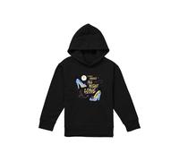 Disney Cinderella Glass Slippers, I Could Dance All Night Long Youth Kids Pull-Over Hoodie, Black | Size: 9-11 Years Disney Black 9-11 Years