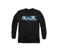 Disney Cinderella Magic Begins Within Long Sleeve T-Shirt, Black | Size: Large Disney Black L
