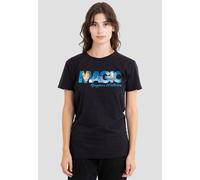 Disney Women's Cinderella Magic Begins Within T-Shirt, Black | Size: Large Disney Black L