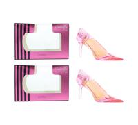 Disney Cinderella Pink Slipper Eau De Parfum 60ml Spray For Her x 2