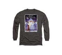 Disney Cinderella Poster Long Sleeve T-Shirt, Charcoal | Size: XL Disney Charcoal XL