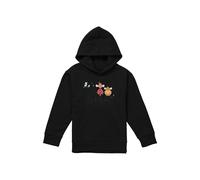Disney Cinderella Team Dream With Jaq & Gus Youth Kids Pull-Over Hoodie, Black | Size: 9-11 Years Disney Black 9-11 Years