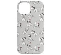 Disney Classic 101 Dalmatians Puppies Soft Grey Case for iPhone 14