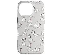 Disney Classic 101 Dalmatians Puppies Soft Grey Case for iPhone 16 Pro