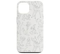 Disney Classic Characters Simba Dumbo Bambi Allover Print Case for iPhone 13