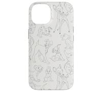 Disney Classic Characters Simba Dumbo Bambi Allover Print Case for iPhone 14