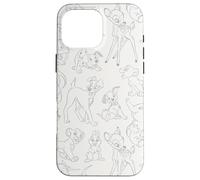 Disney Classic Characters Simba Dumbo Bambi Allover Print Case for iPhone 16 Pro Max