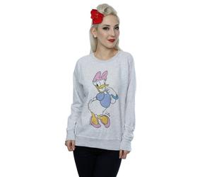 Disney Classic Daisy Duck Heather Sweatshirt In Grey Grey