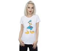 Disney Classic Donald Duck Cotton T-Shirt In White White
