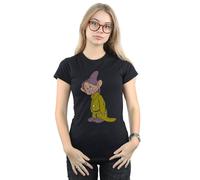 Disney Classic Dopey Cotton T-Shirt In Black Black M